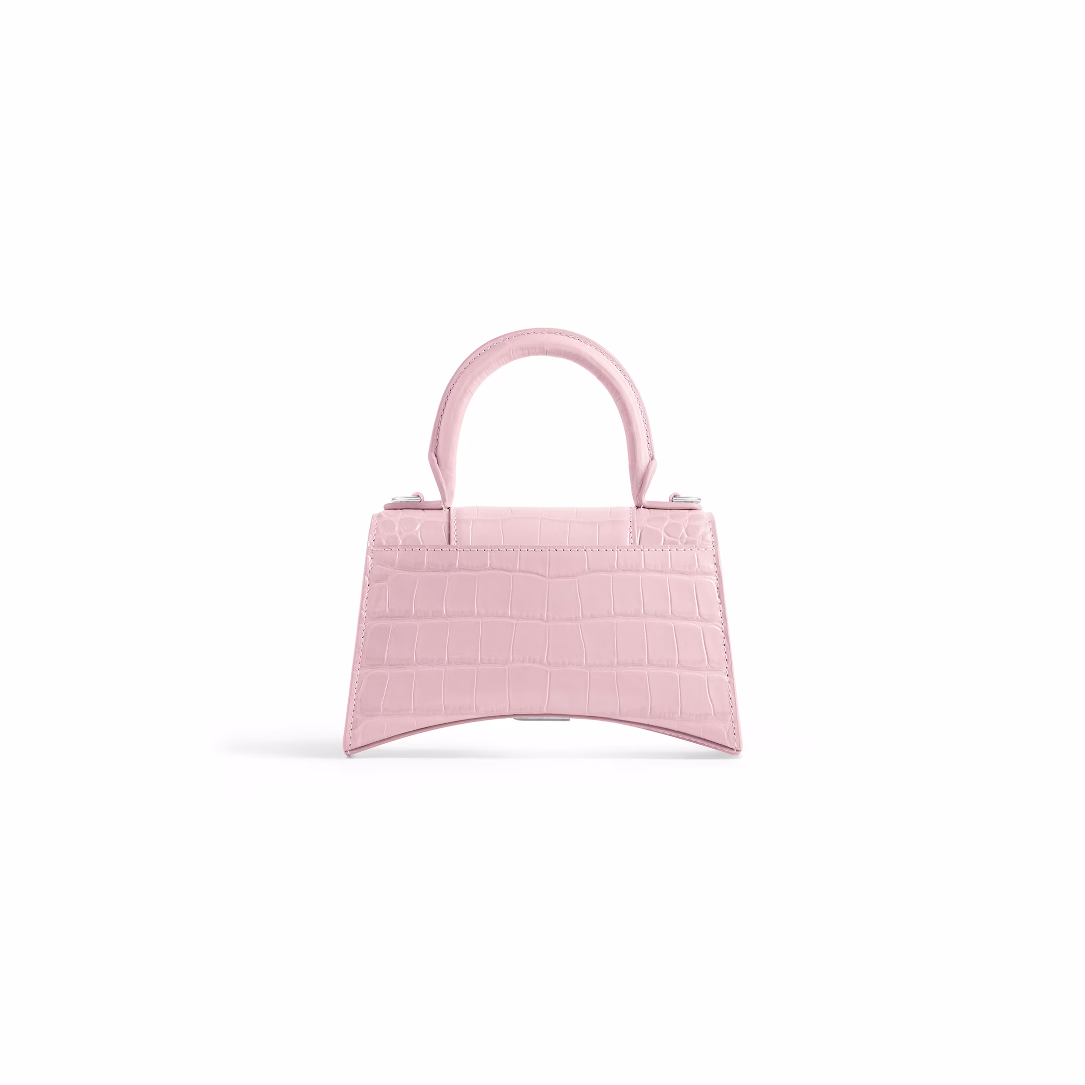 Balenciaga WOMEN'S HOURGLASS HANDBAG XS IN PINK