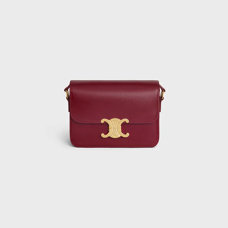 TEEN TRIOMPHE BAG IN SHINY CALFSKIN