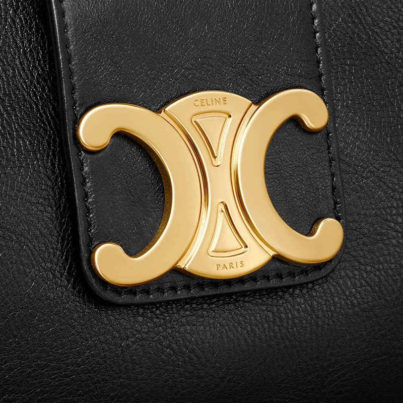 WILTERN CLUTCH TRIOMPHE SOFT IN SMOOTH CALFSKIN