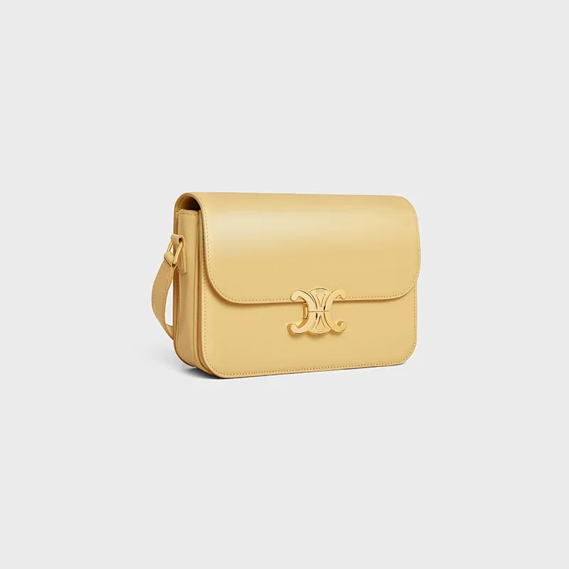 CLASSIQUE TRIOMPHE BAG IN SHINY CALFSKIN