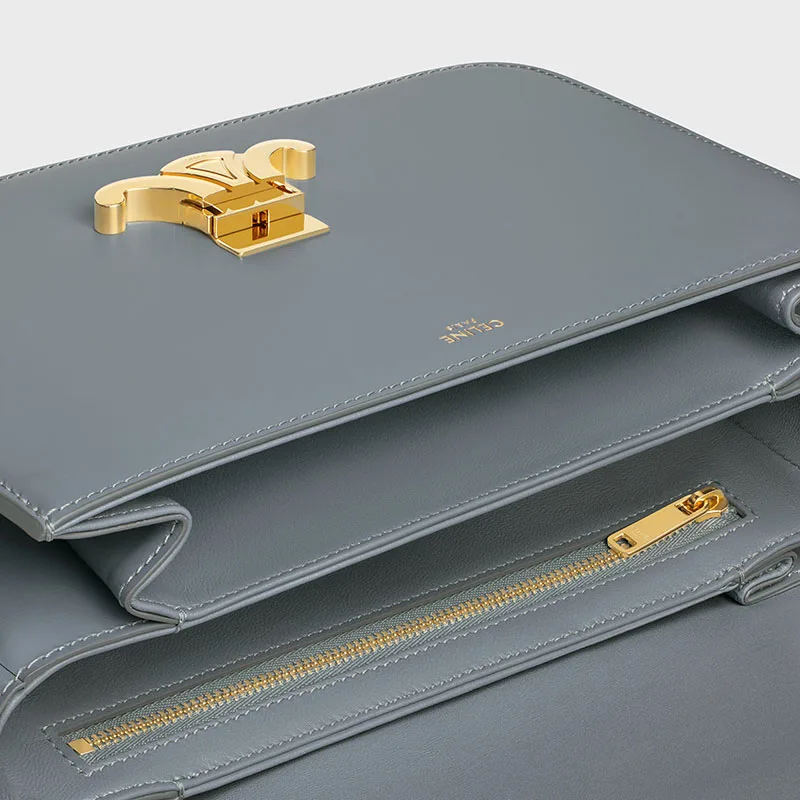 CLASSIQUE TRIOMPHE BAG IN SHINY CALFSKIN