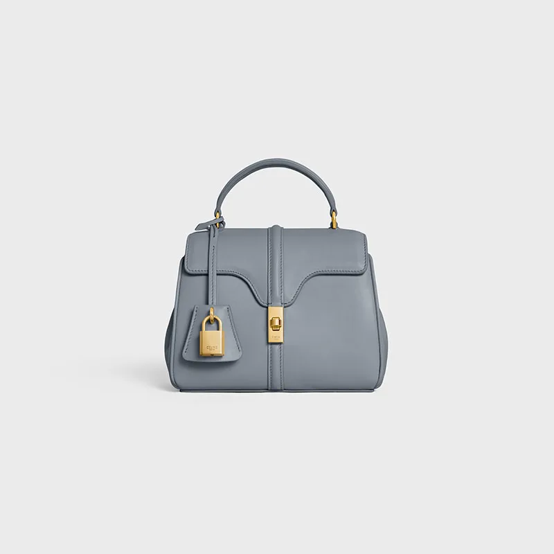 MINI 16 IN SATINATED CALFSKIN