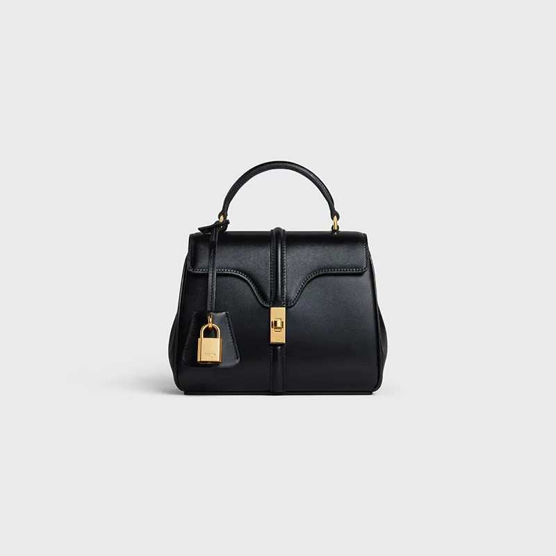 MINI 16 IN SATINATED CALFSKIN