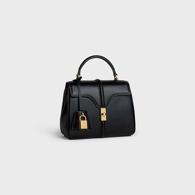 MINI 16 IN SATINATED CALFSKIN