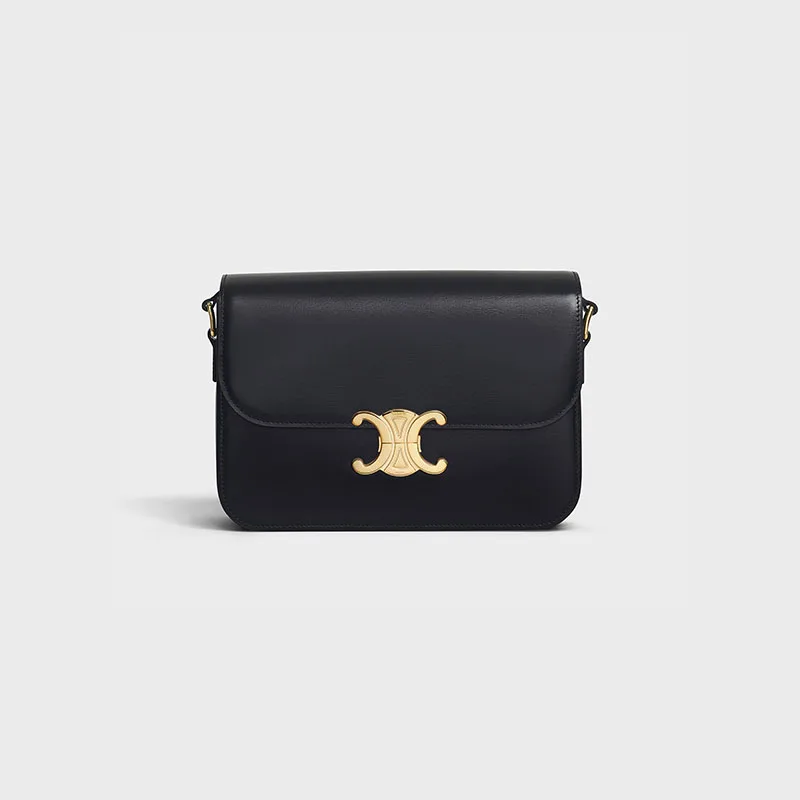 CLASSIQUE TRIOMPHE BAG IN SHINY CALFSKIN