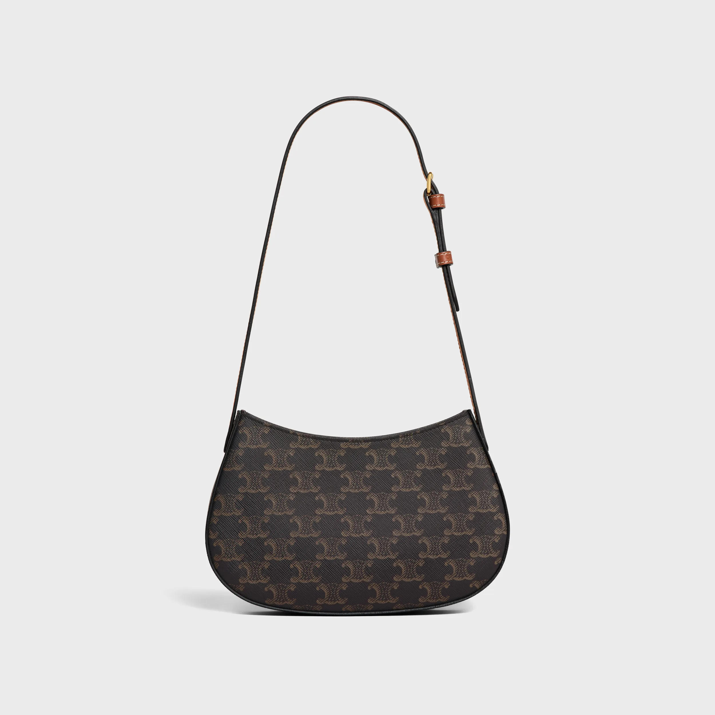 MEDIUM TILLY BAG in Triomphe canvas and calfskin