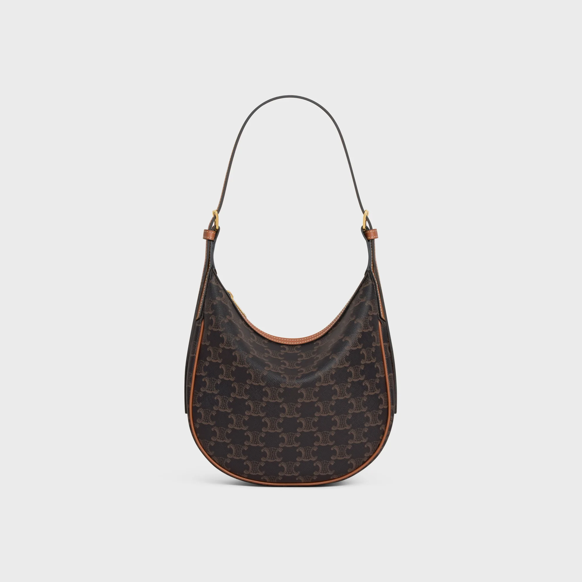SMALL HELOÏSE BAG CUIR TRIOMPHE IN TRIOMPHE CANVAS & CALFSKIN