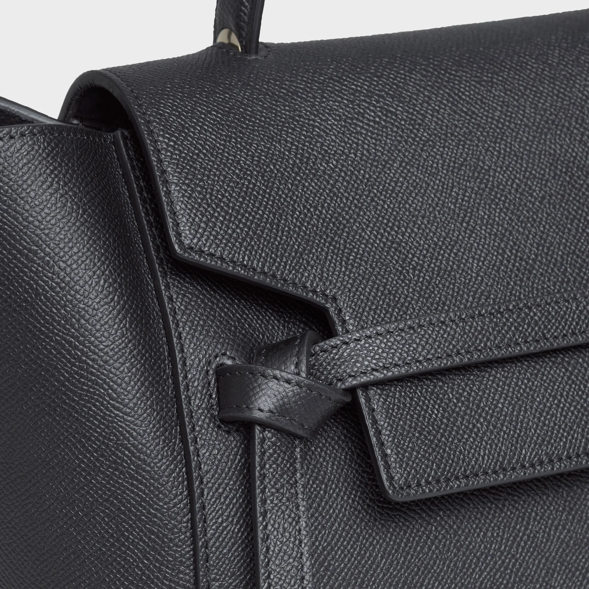 Mini Belt bag in grained calfskin