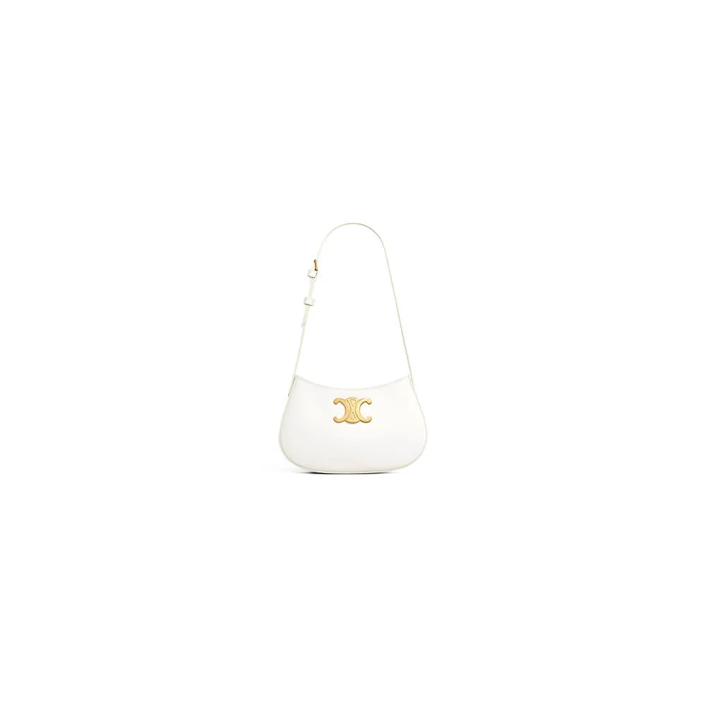 CELINE TILLY medium bag in shiny calf leather