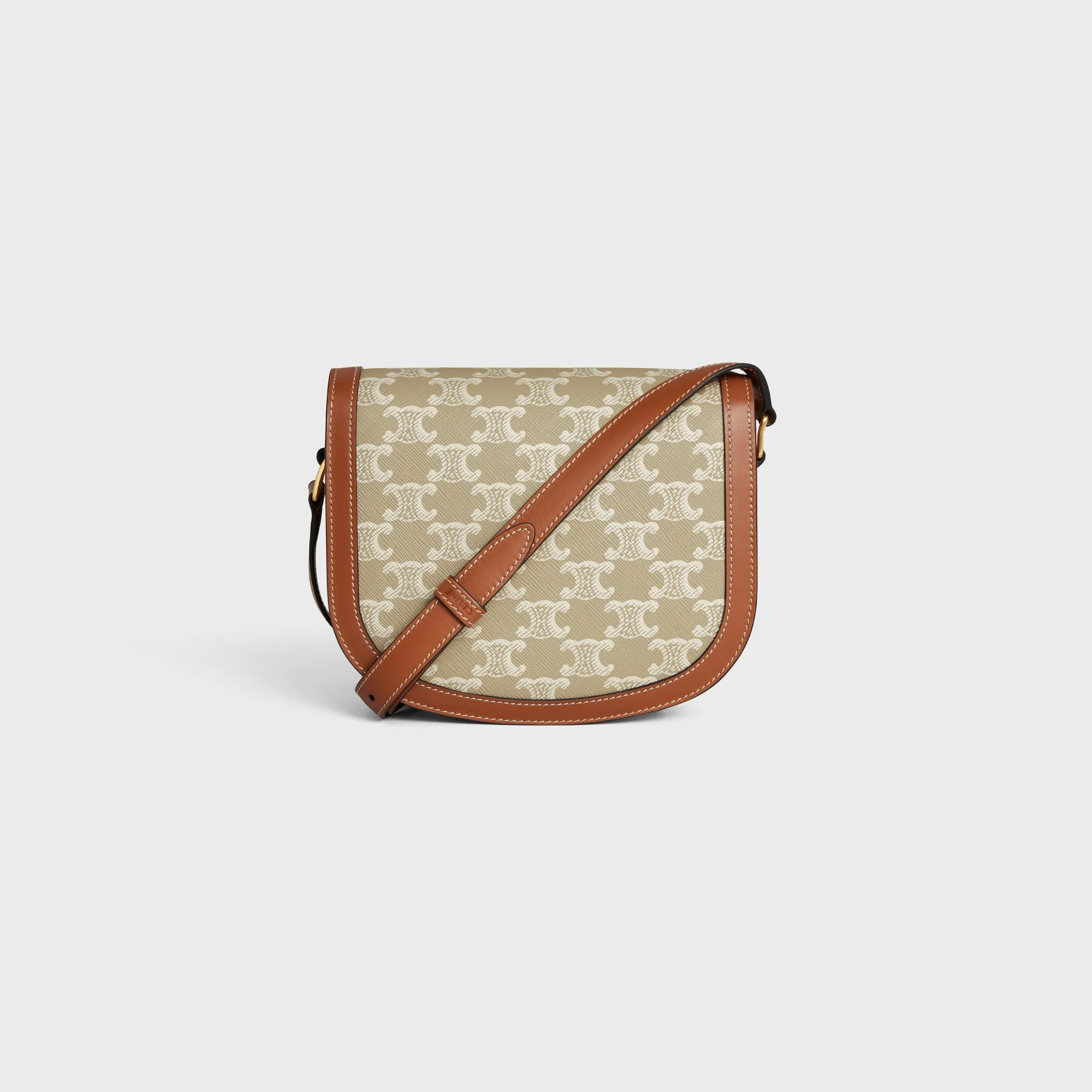 BESACE CLEA in Triomphe Canvas and calfskin