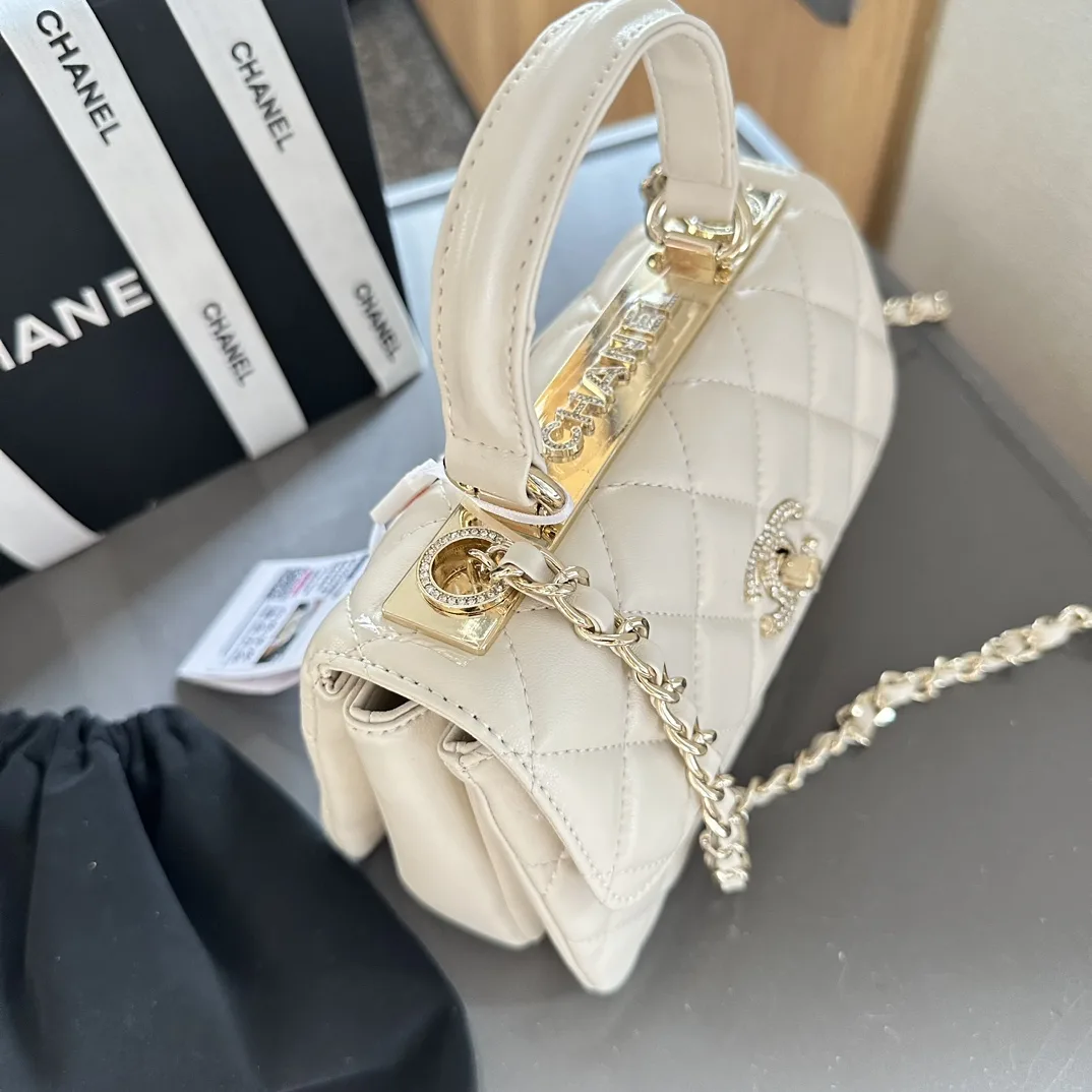 Flap Bag with Top Handle