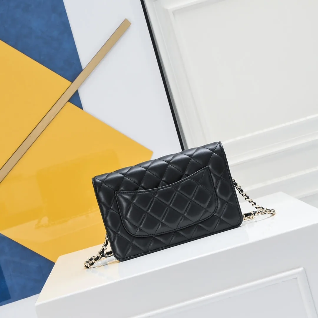 Chanel classic chain wallet