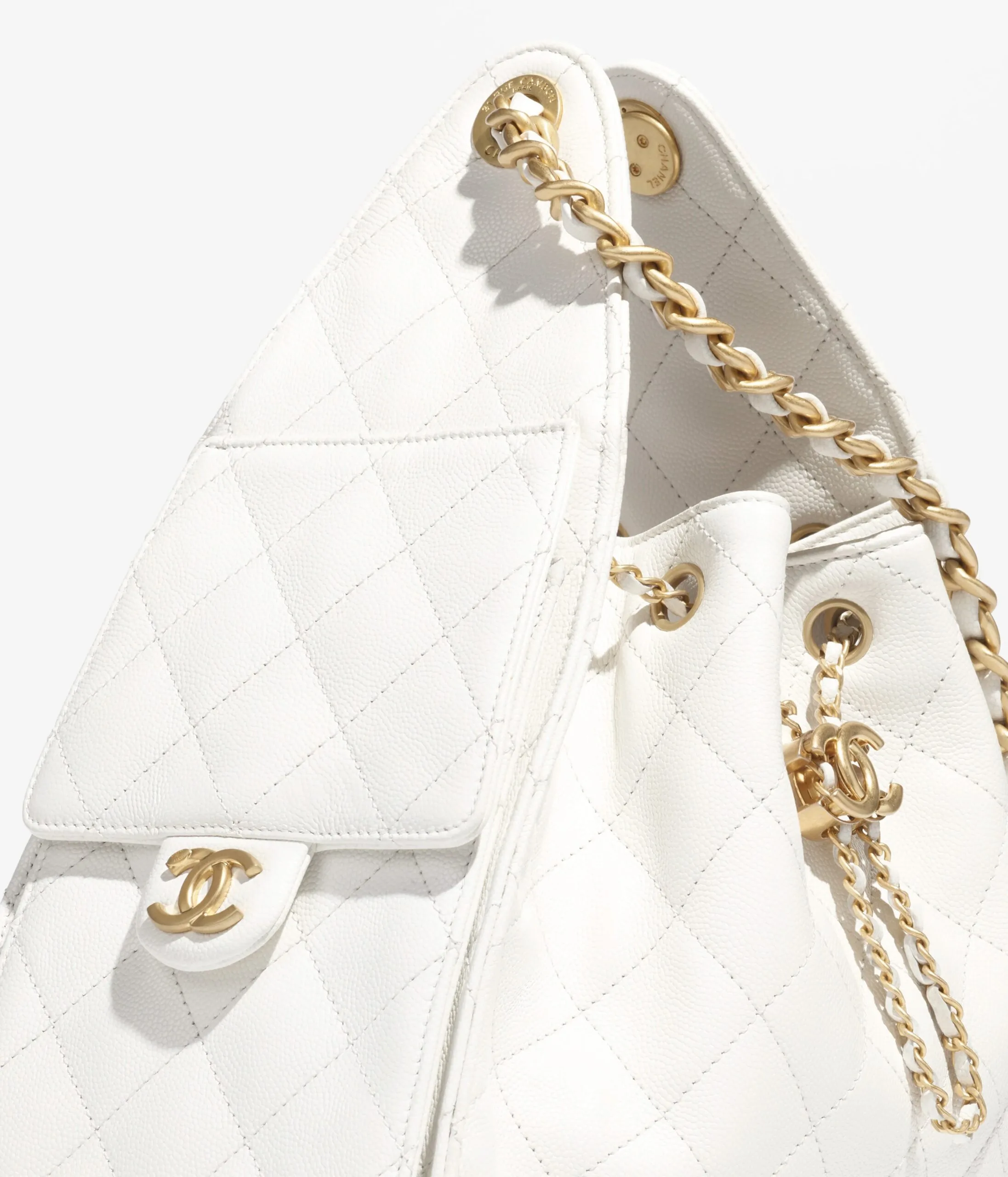 CHANEL 25 small bag(White)