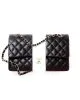 Chanel Classic Handbag Lambskin & Gold Metal A01112