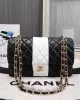 Chanel Classic Handbag Lambskin & Gold Metal A01112