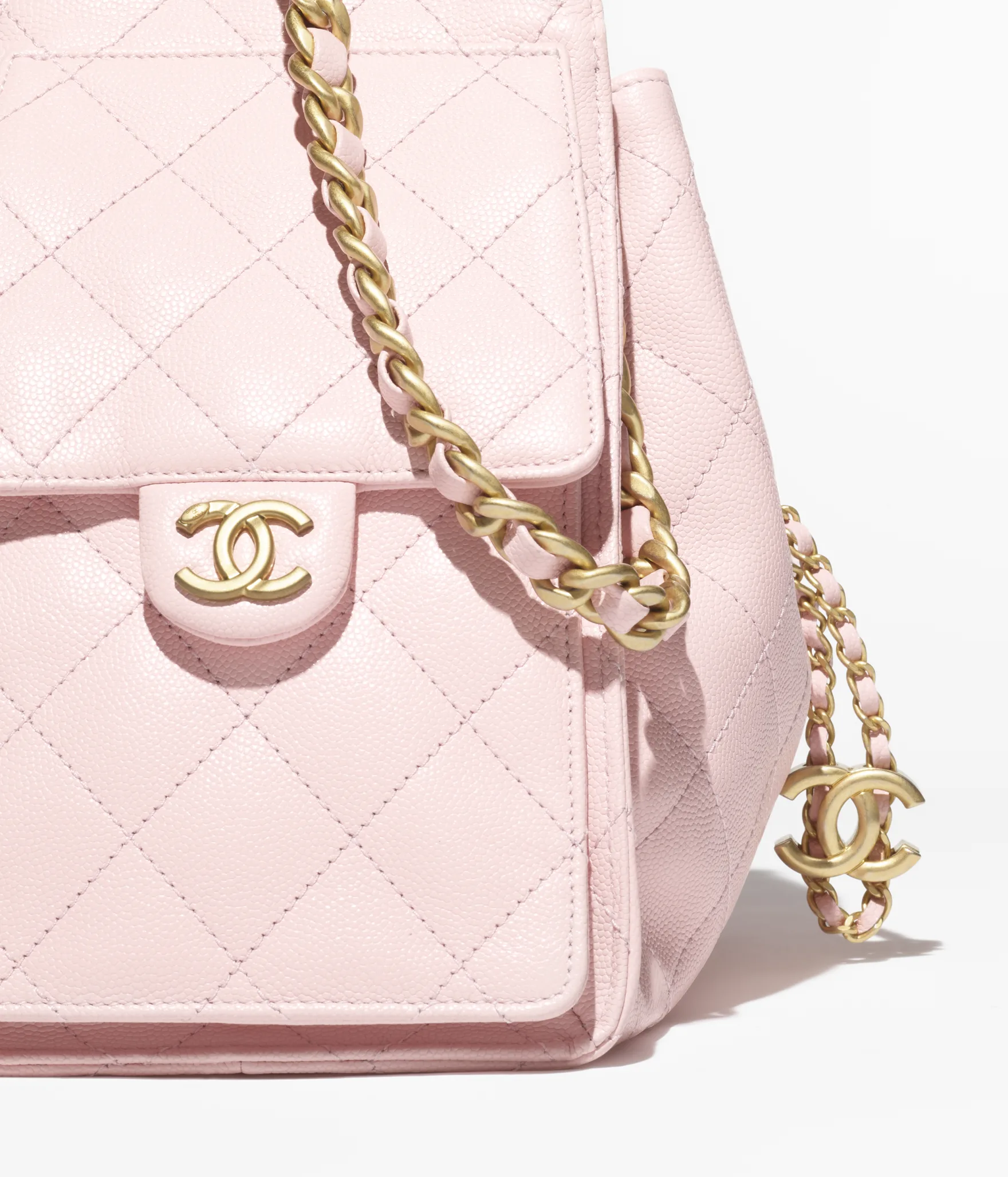 CHANEL 25 Small Handbag-Light Pink