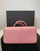 CHANEL Medallion Tote Bag Pink