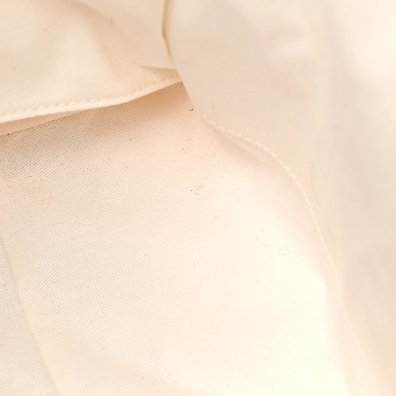 Canvas Pearl Large Deauville Tote Ecru Beige
