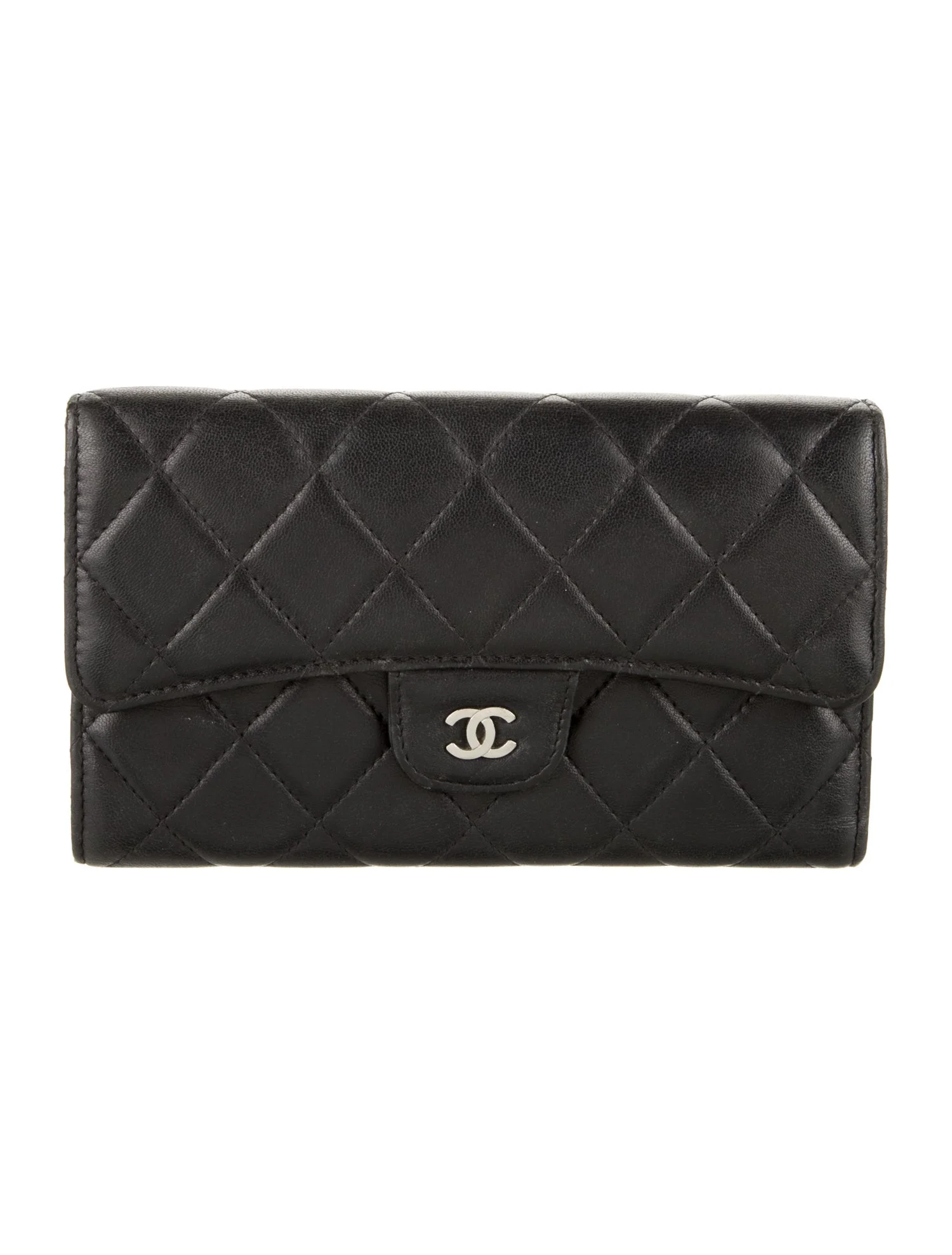 Lambskin Trifold Wallet