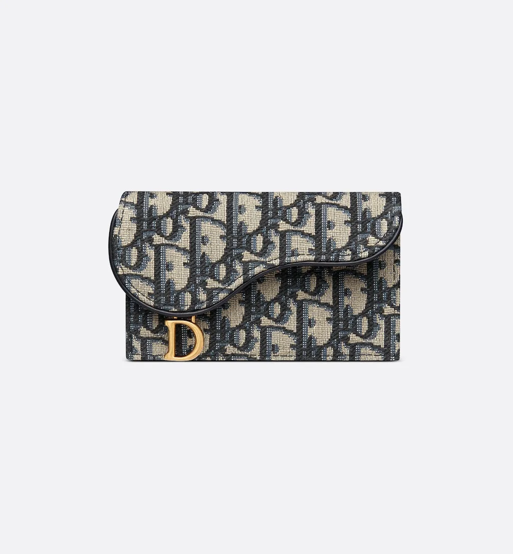 Saddle Cosmos Zipped Card Holder