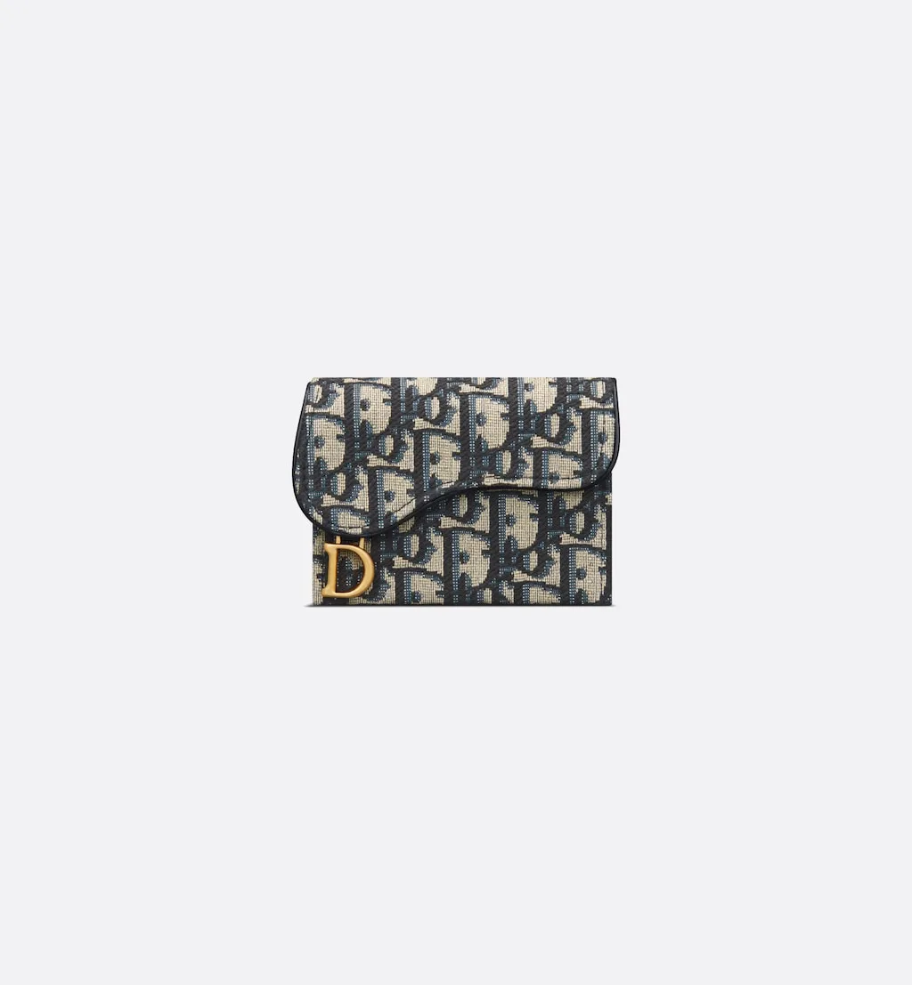 Saddle Jasmine Gusset Card Holder
