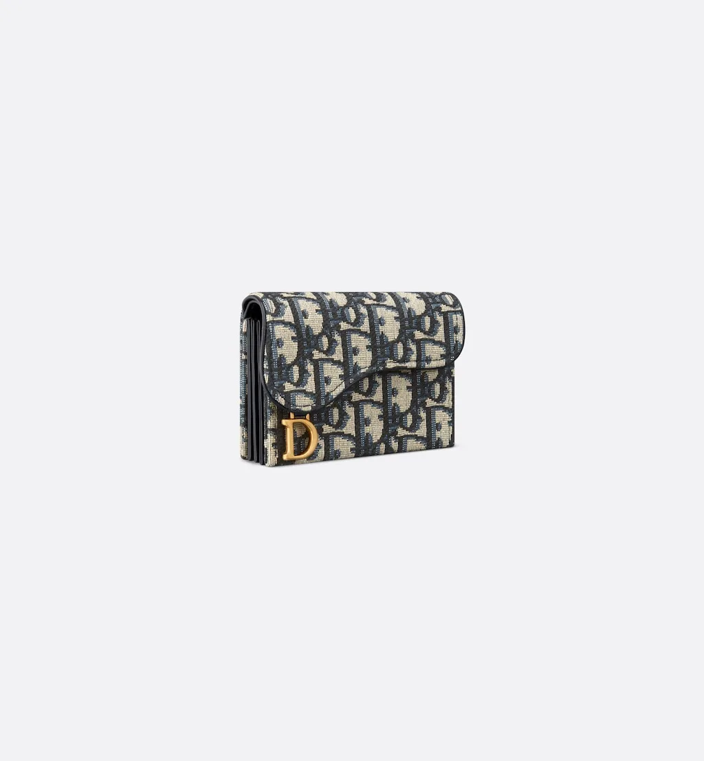 Saddle Jasmine Gusset Card Holder