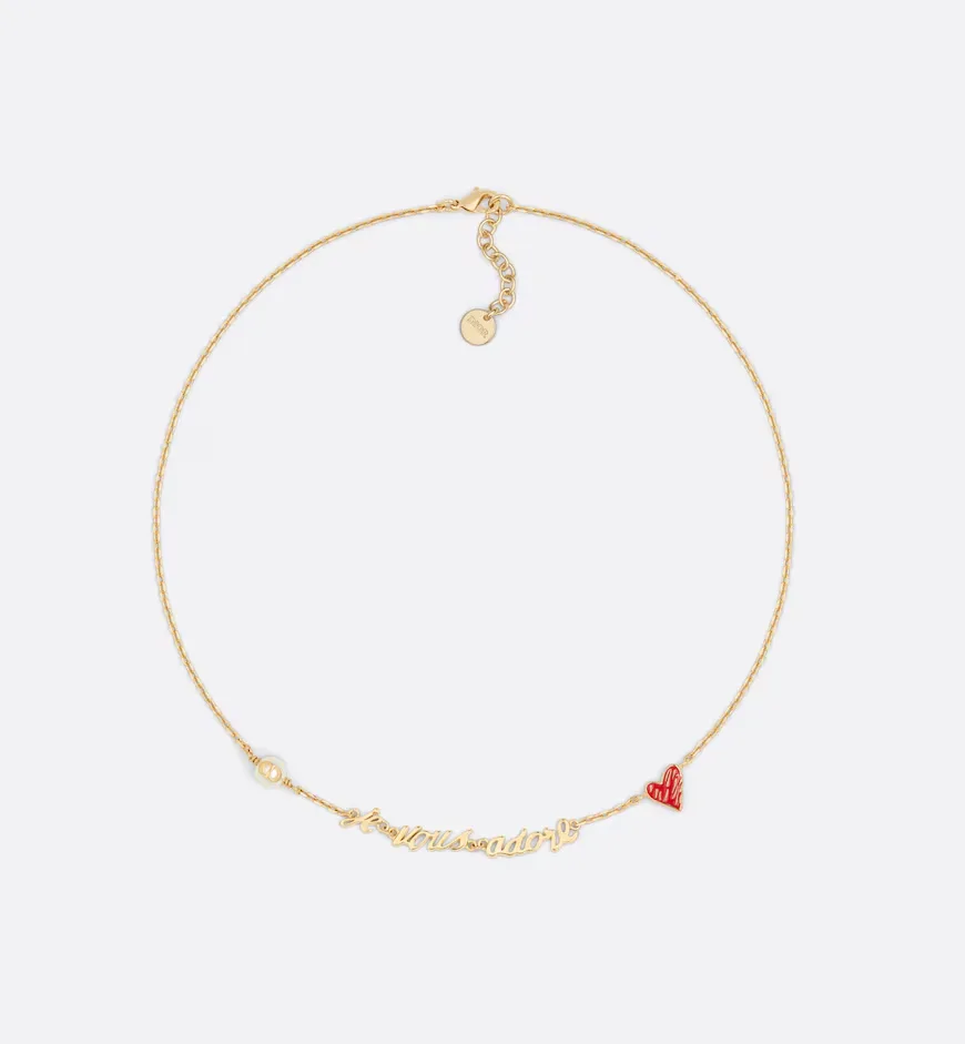 Je Vous Adore Necklace