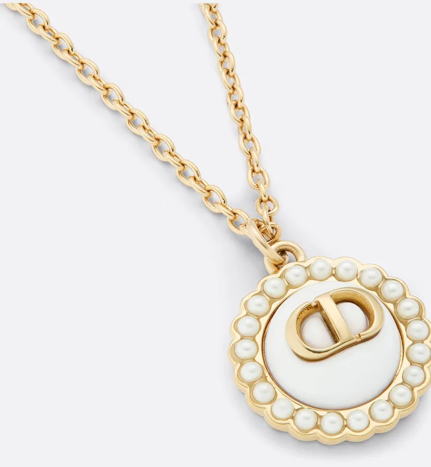 Petit CD Baroque Necklace