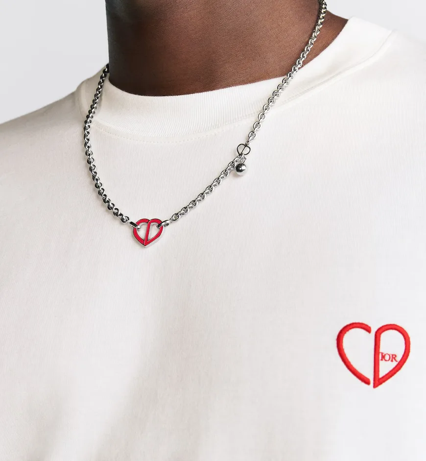 CD Heart Necklace