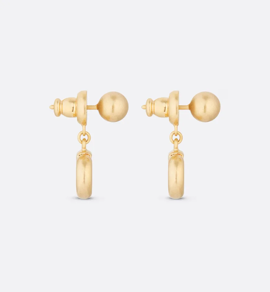 CD Navy Earrings