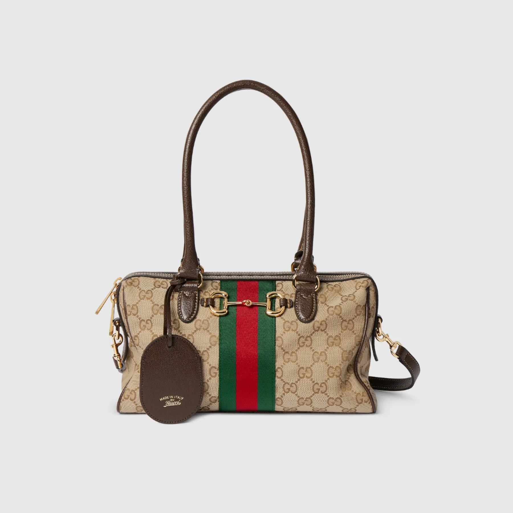 Gucci GG canvas Borsetto boston bag - Beige