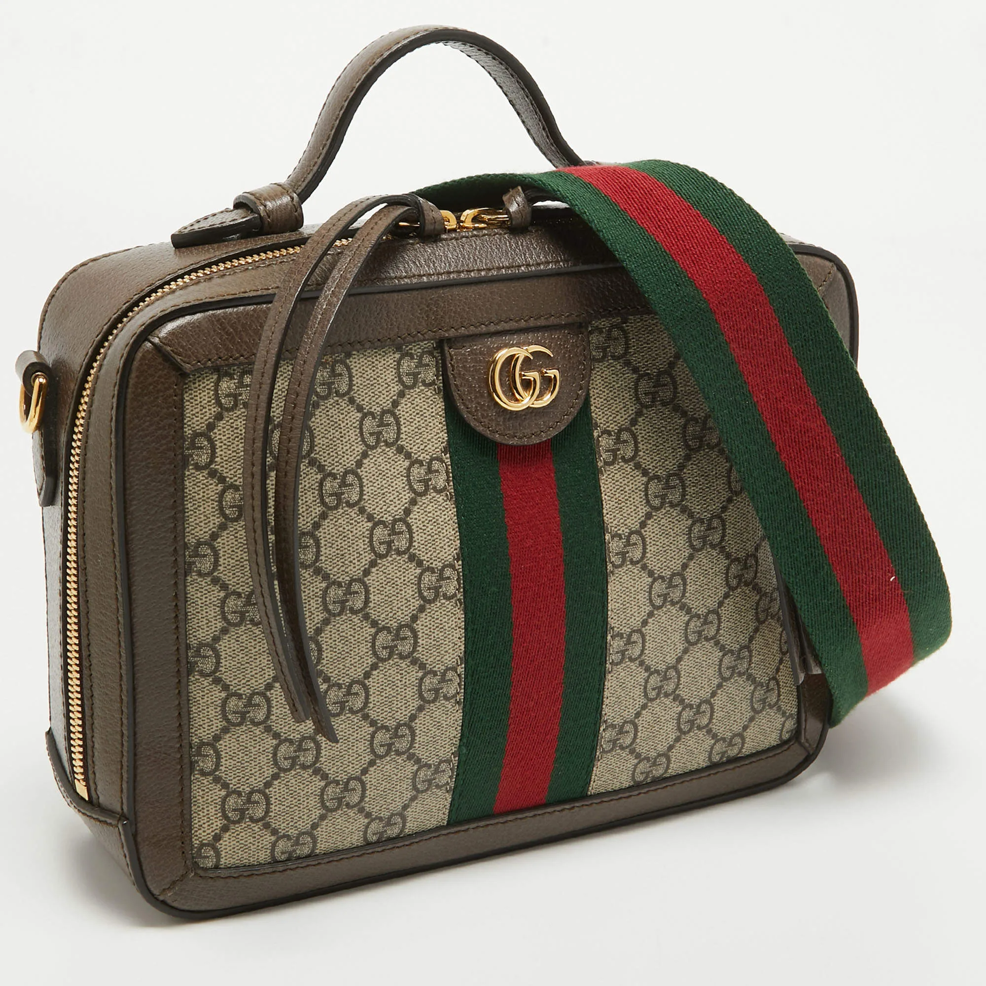 OPHIDIA SMALL TOP HANDLE BAG