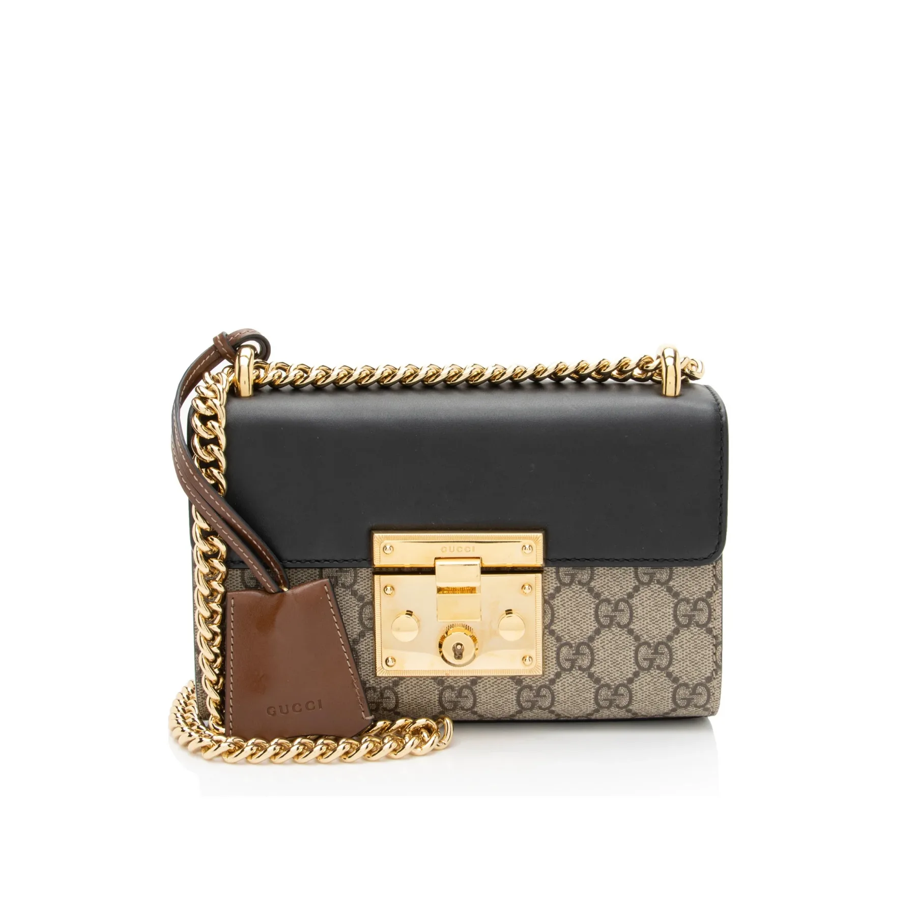 Gucci GG Supreme Padlock Small Shoulder - Bag