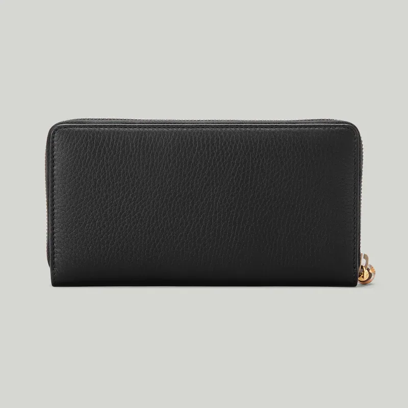 ZIP AROUND WALLET WITH BAMBOO