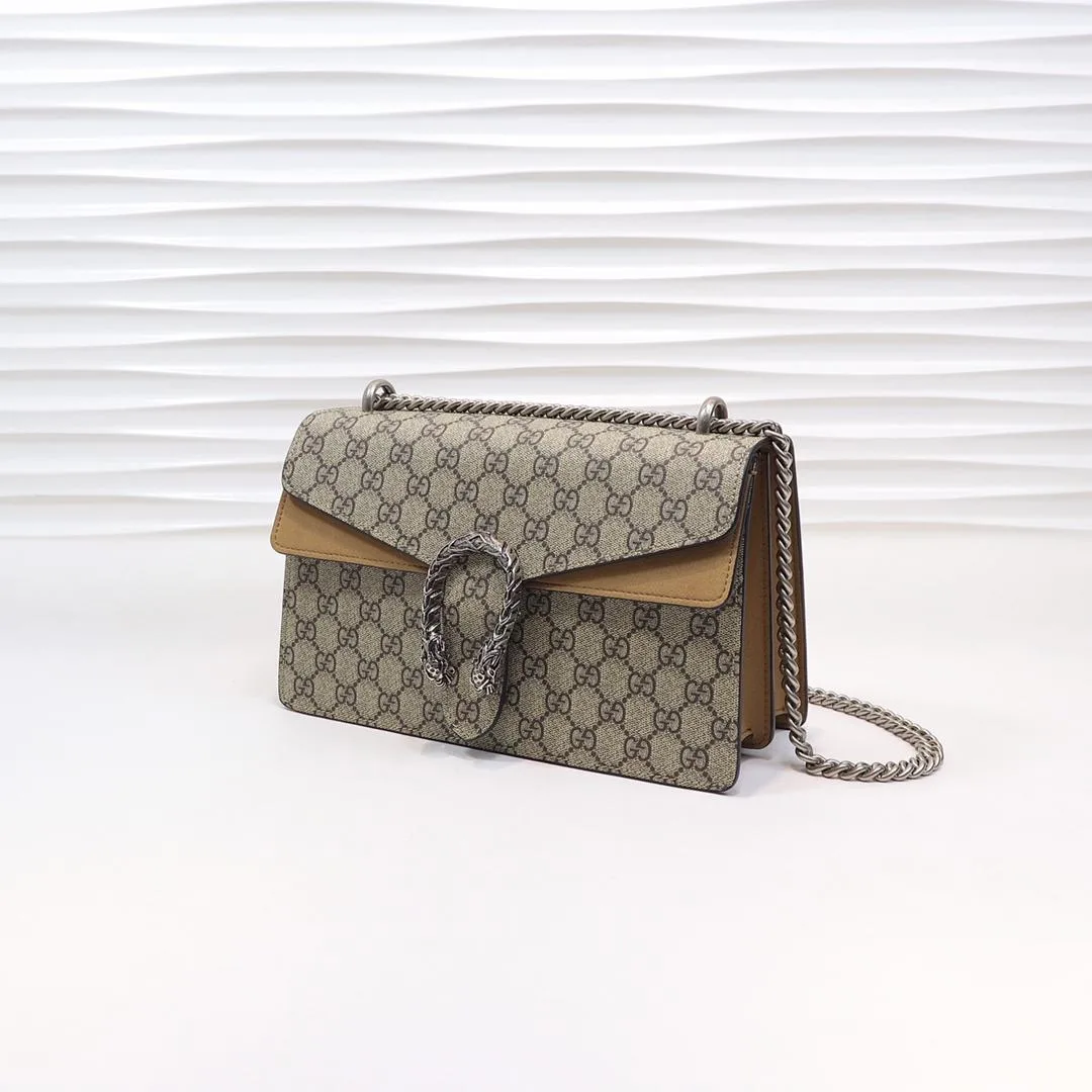 Gucci DIONYSUS GG Shoulder Bag With Beige - Bag