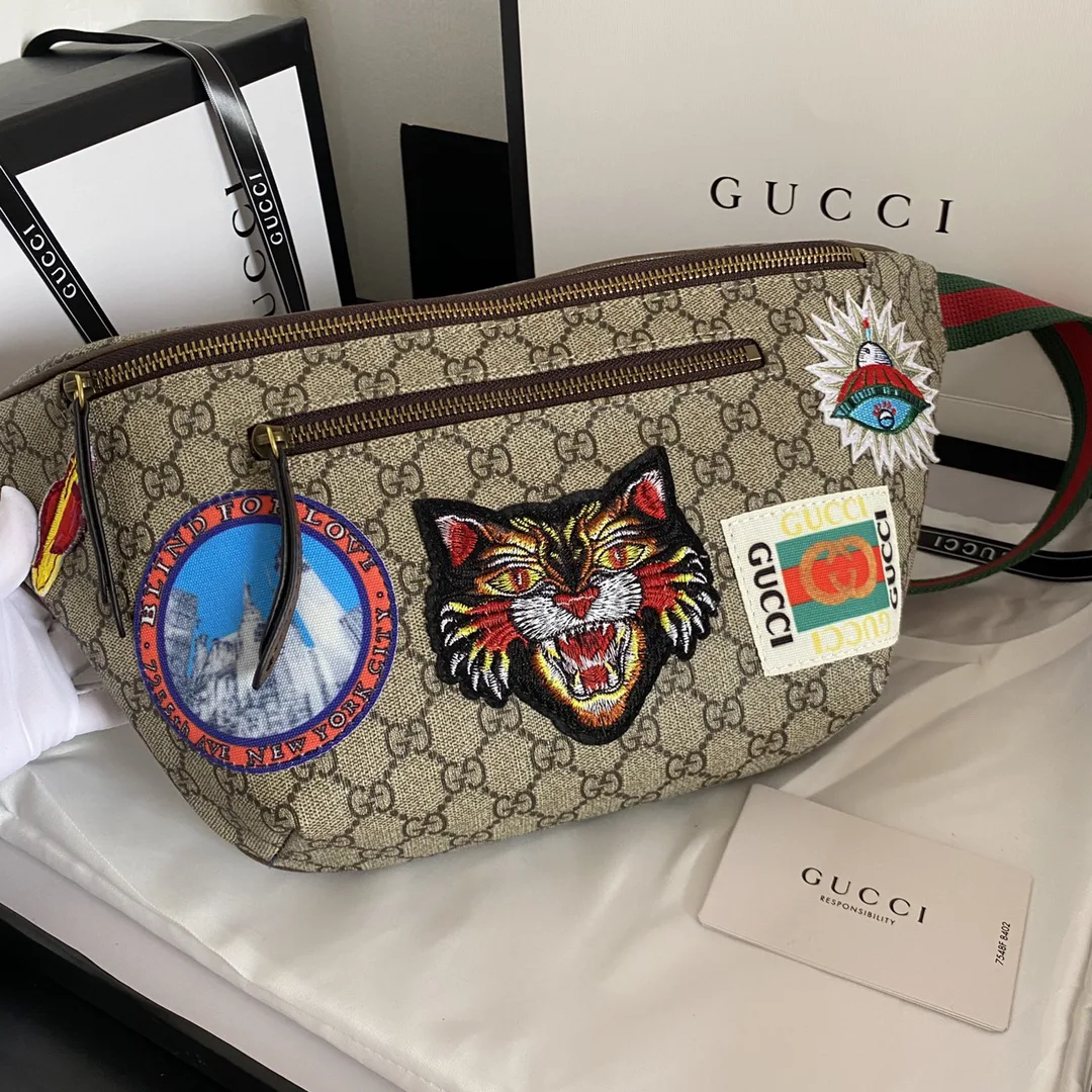 Gucci Courrier GG Tiger - Bag