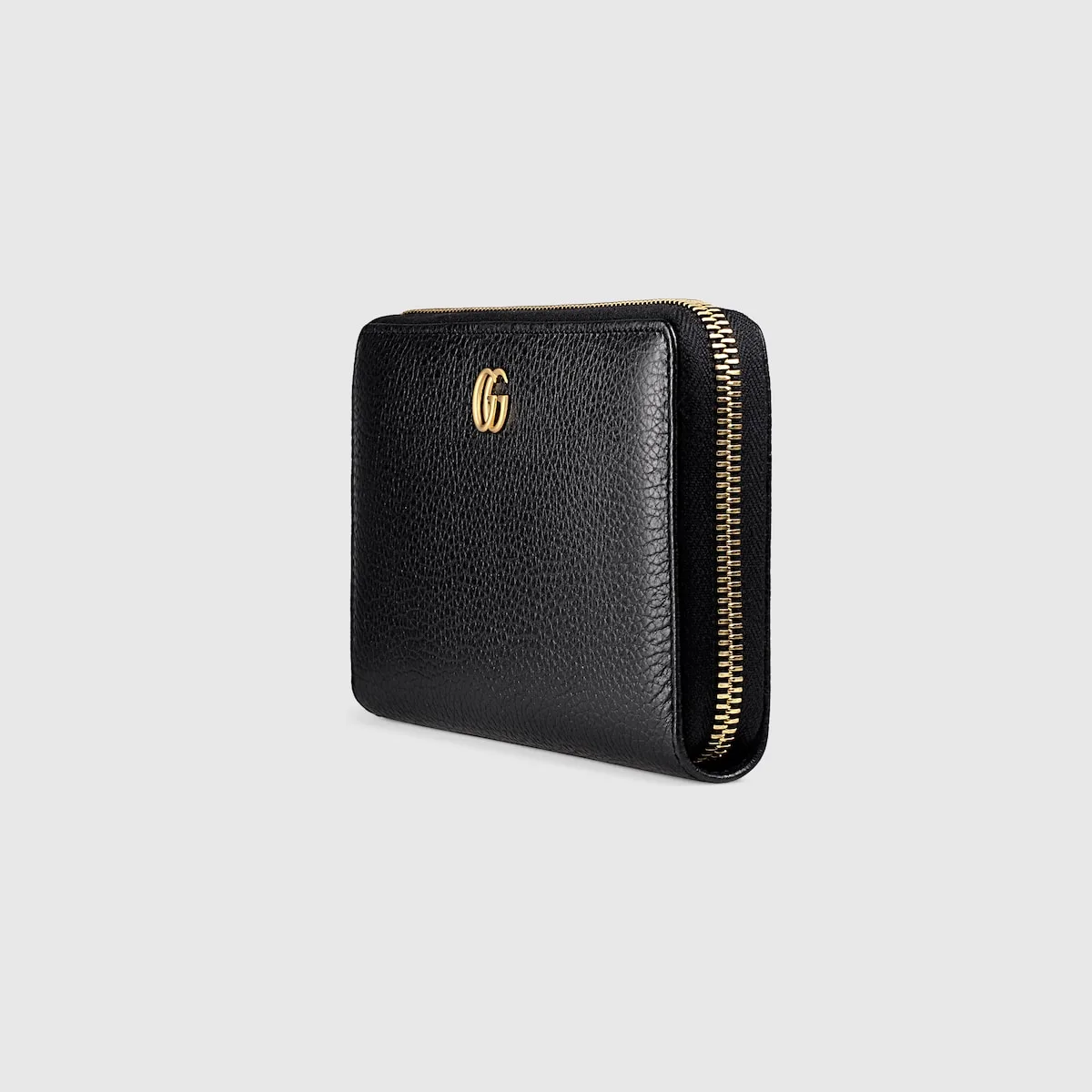 LEATHER ZIP AROUND WALLET