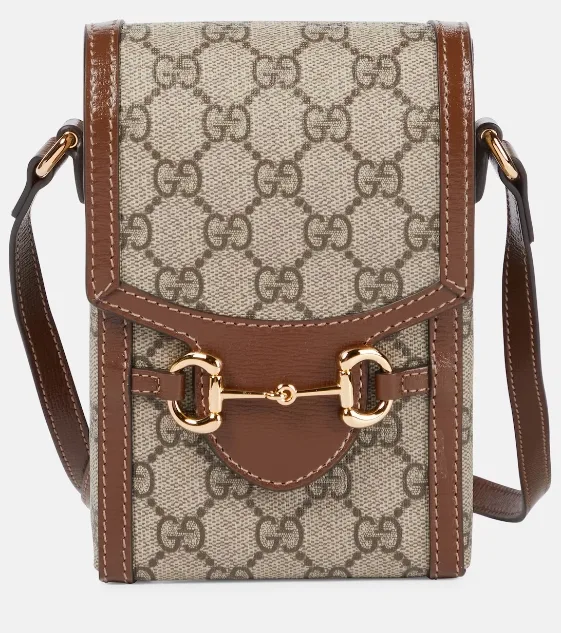Horsebit 1955 canvas crossbody bag