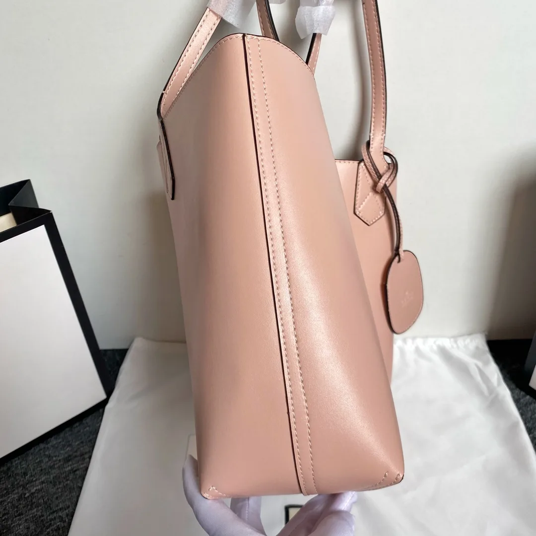 Gucci GG Monogram Medium Reversible Tote Beige Dark Cipria - Bag