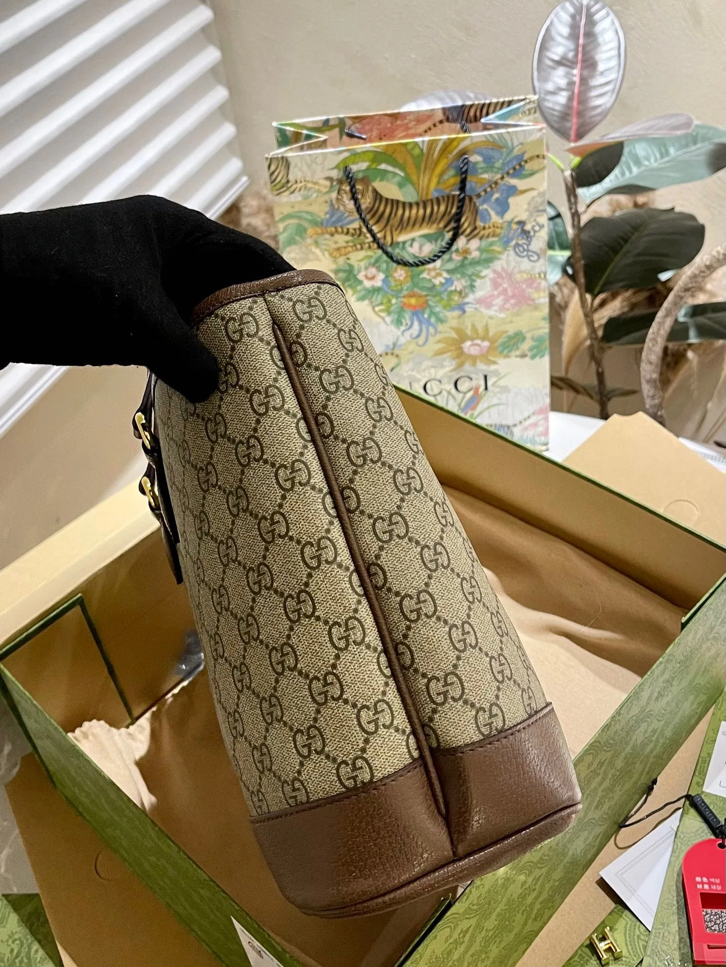 Ophidia small tote bag