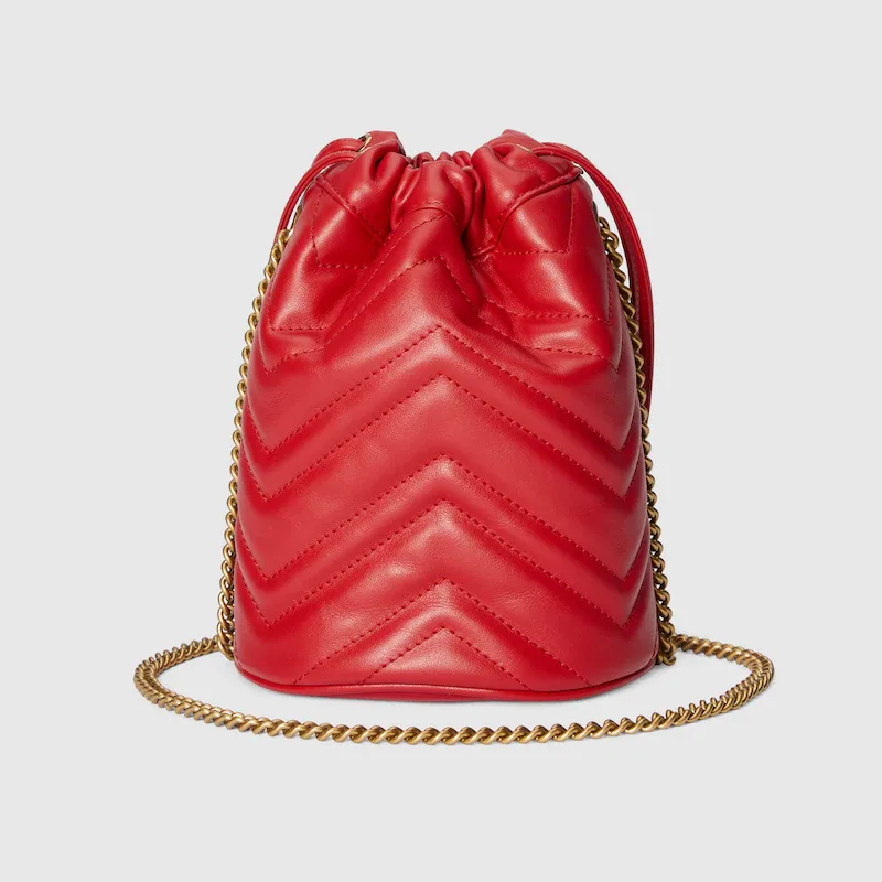 MARMONT MATELASSE MINI BUCKET BAG