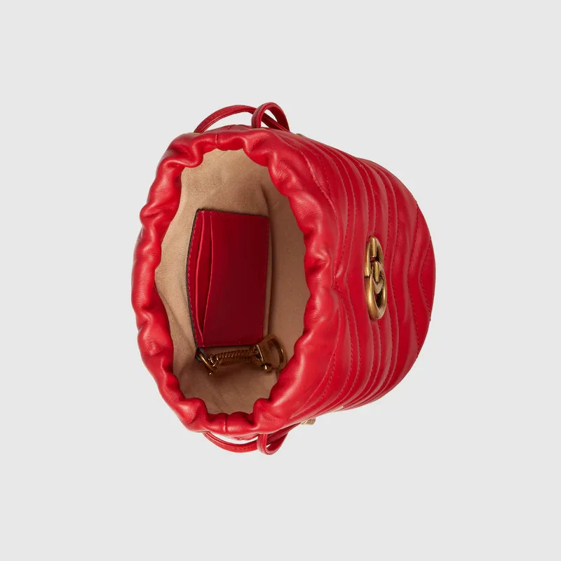 MARMONT MATELASSE MINI BUCKET BAG