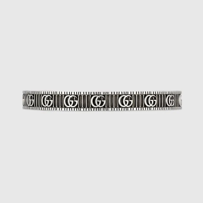 BRACELET WITH DOUBLE G IN SILVER