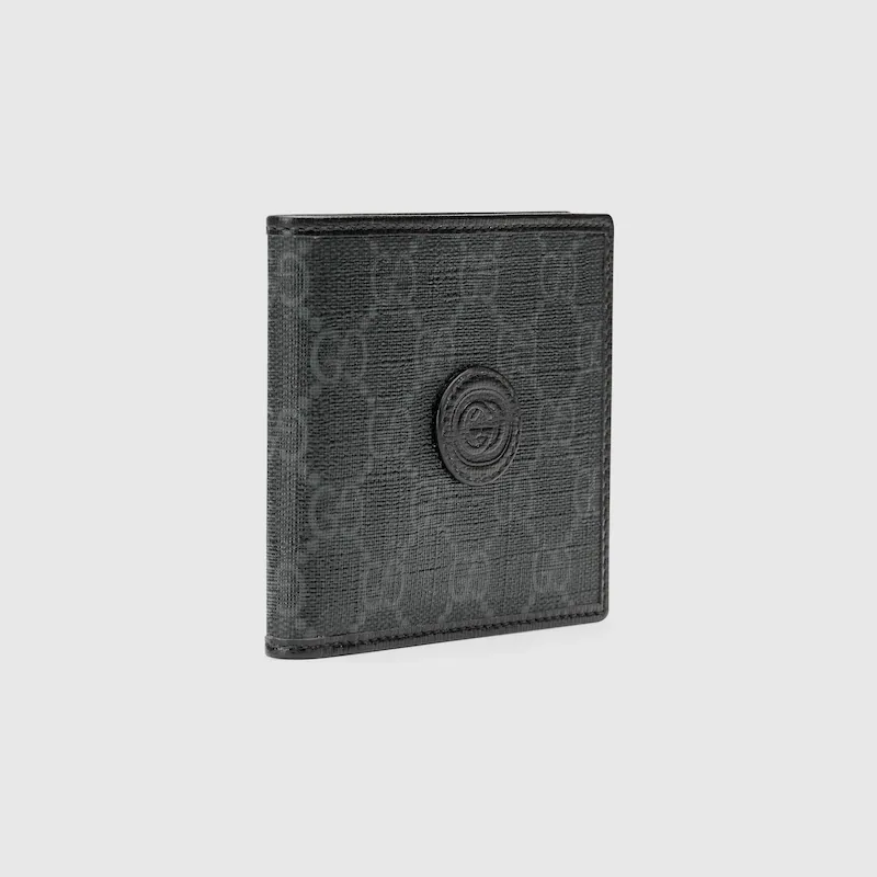 WALLET WITH INTERLOCKING G