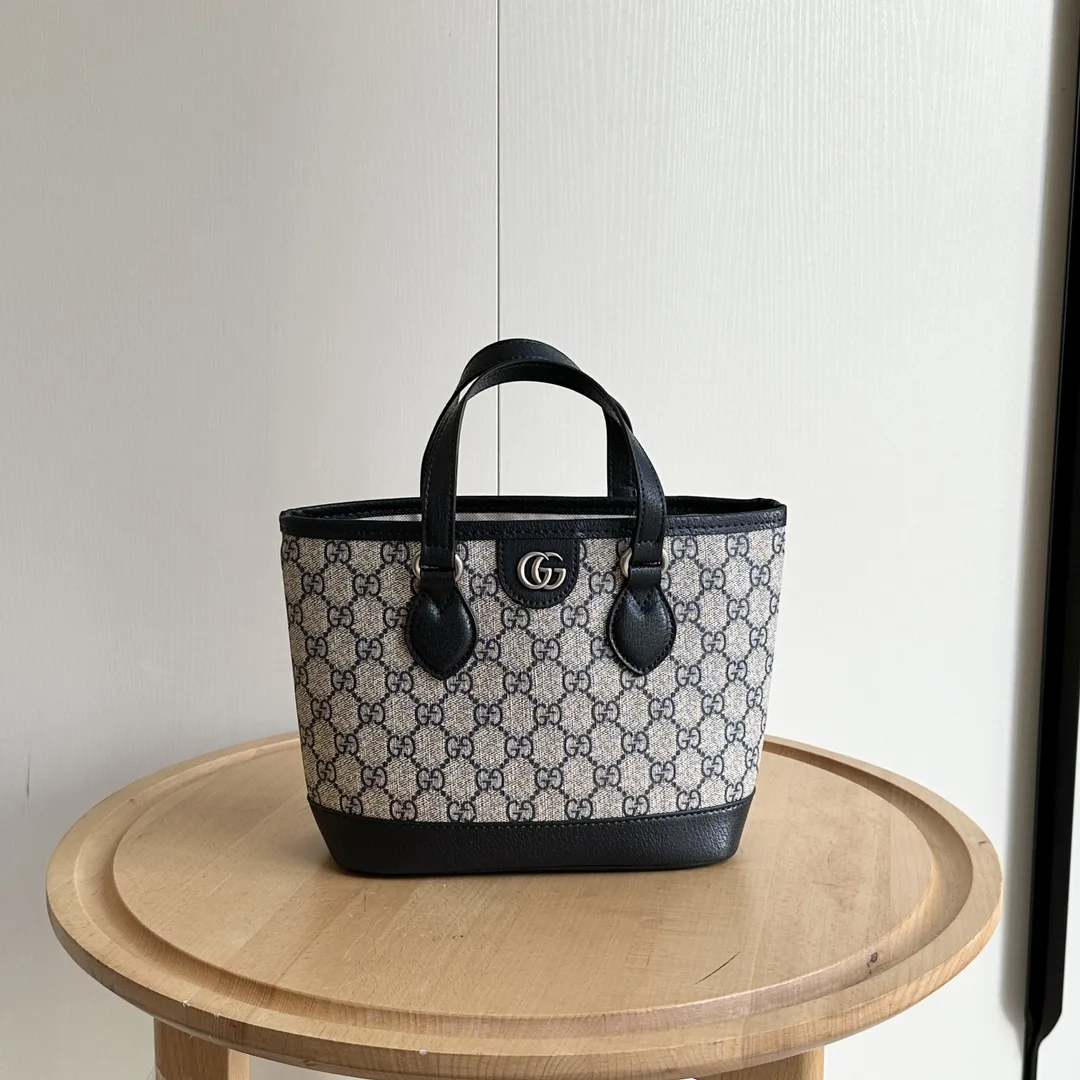 Gucci Ophidia Small Tote Bag - Black Bag