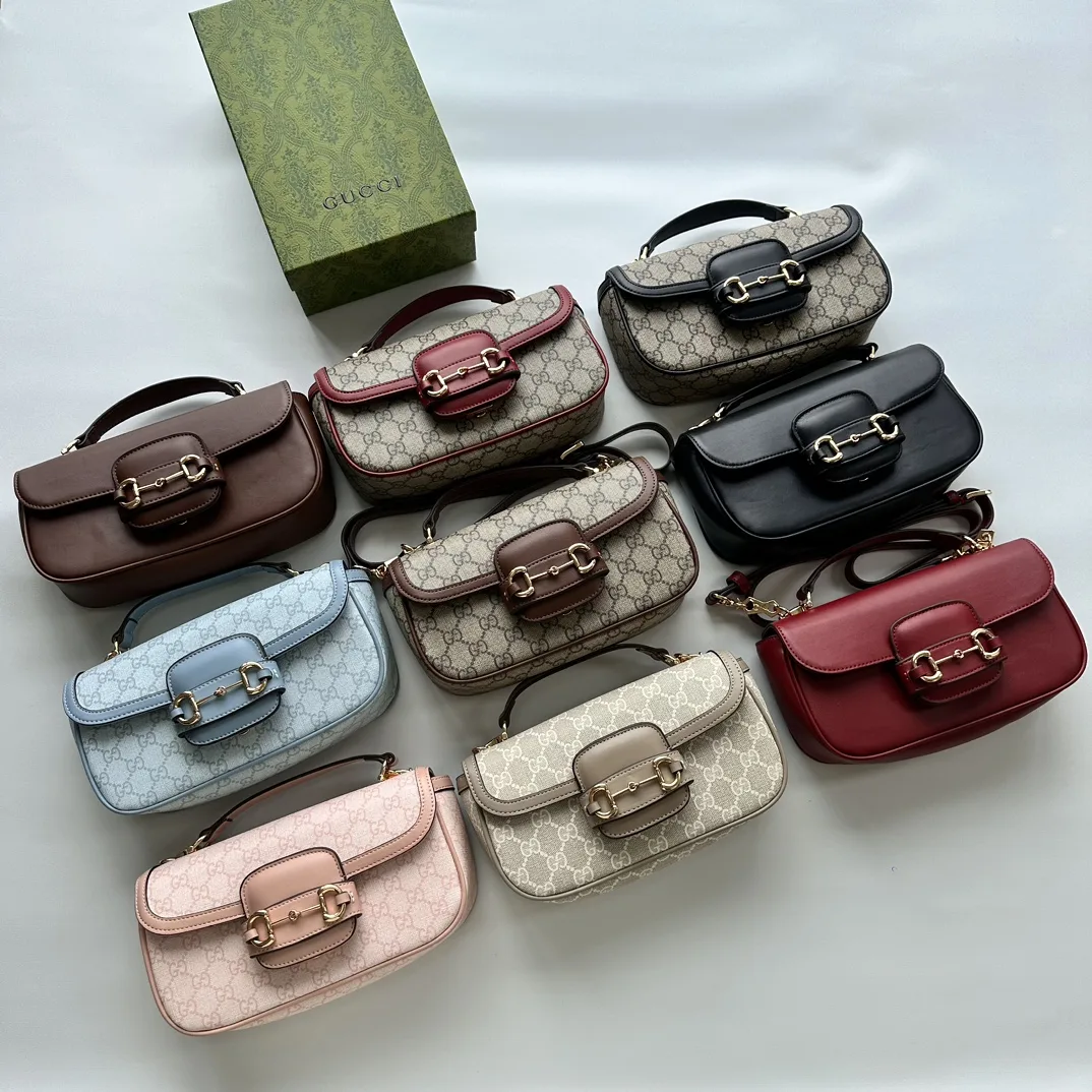 Gucci Horsebit 1955 Small Red Shoulder Bag
