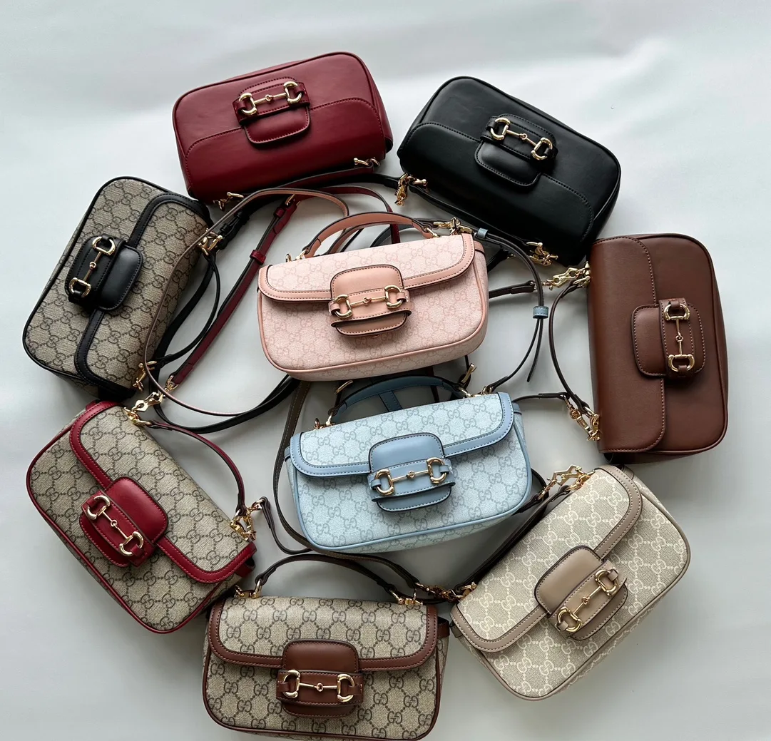 Gucci Horsebit 1955 Small Red Shoulder Bag