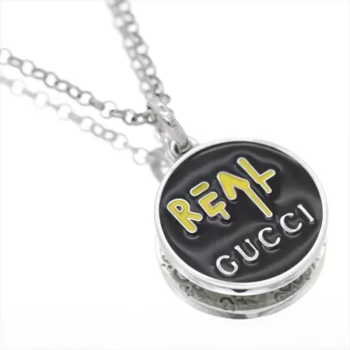 ADJUSTABLE GHOST NECKLACE 45/50 CM REAL SILVER BLACK YELLOW YBB459359002