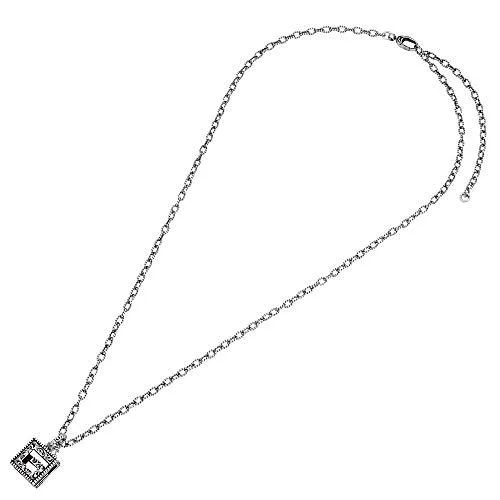 JEWELLERY G Cube Aged Silver