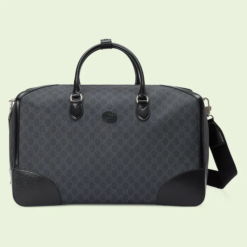 LARGE DUFFLE BAG WITH INTERLOCKING G